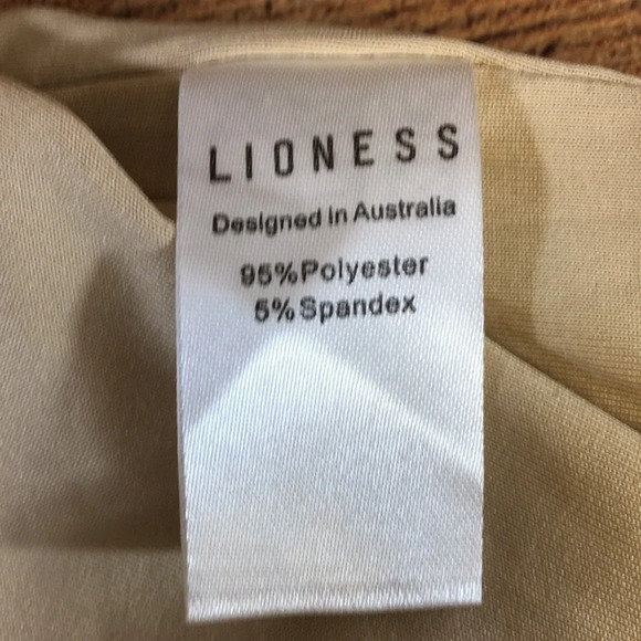 Lioness Swimsuit Womens XXL 12 Brown Black The Electra One‎ Piece Tiger Print - Picture 12 of 15